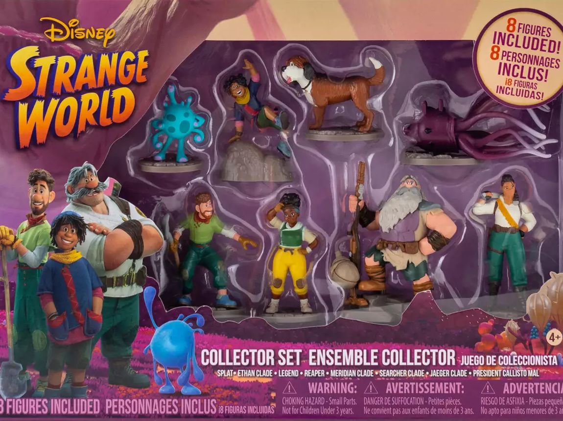 conjunto de colecionador mundo estranho