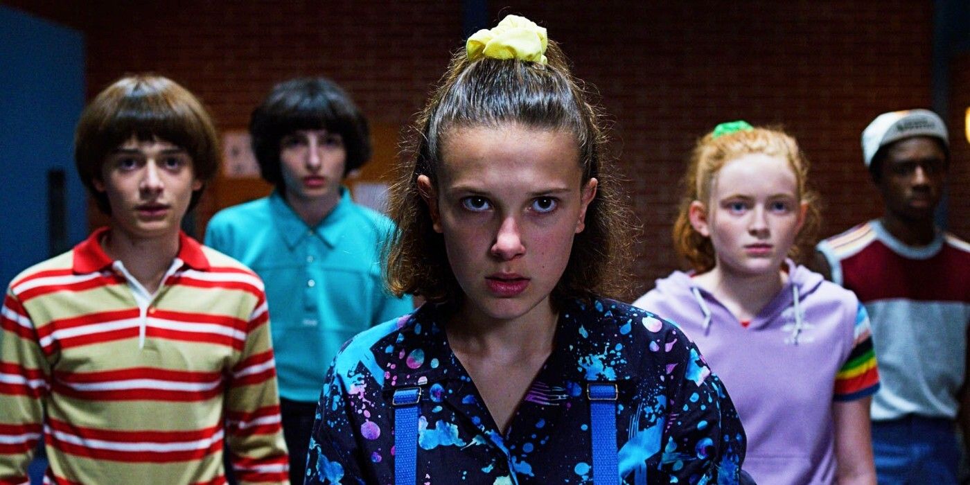 The Stranger Things cast in season 3