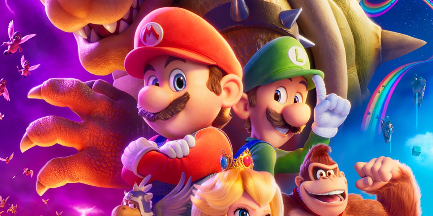 Luigi Is A Prisoner In New The Super Mario Bros. Movie Poster CitiGist