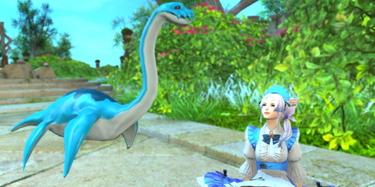 Suzusaurus minion in Final Fantasy XIV