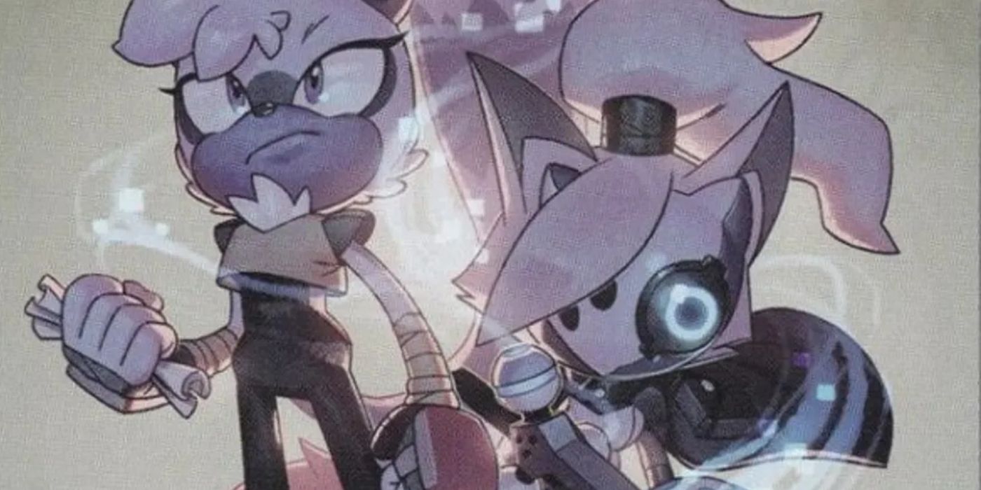 Whisper the Wolf - Tangle and Whisper IDW Comics Sonic the