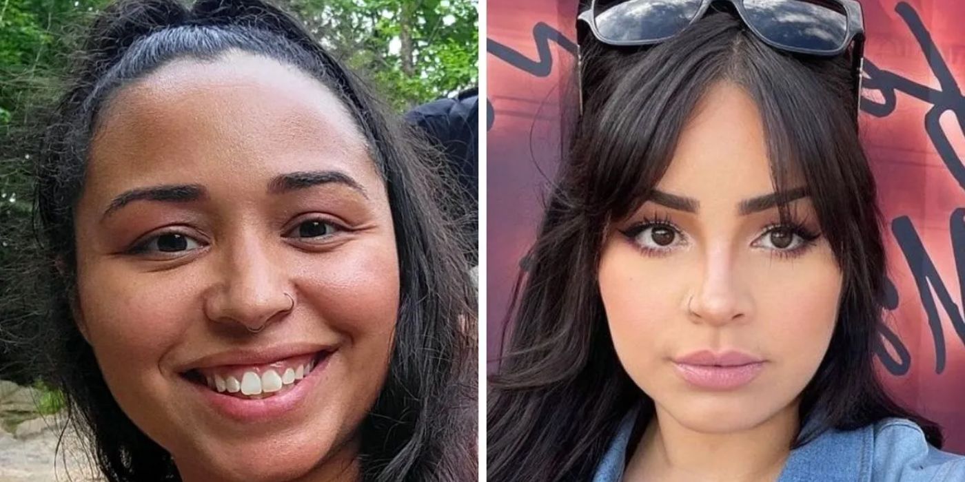 90 Day Fiancé: Tania Maduro and Tiffany Franco side by side images