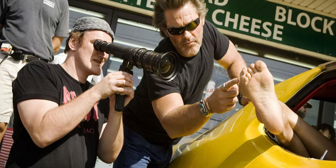 Tiro nos pés à prova de morte de Tarantino