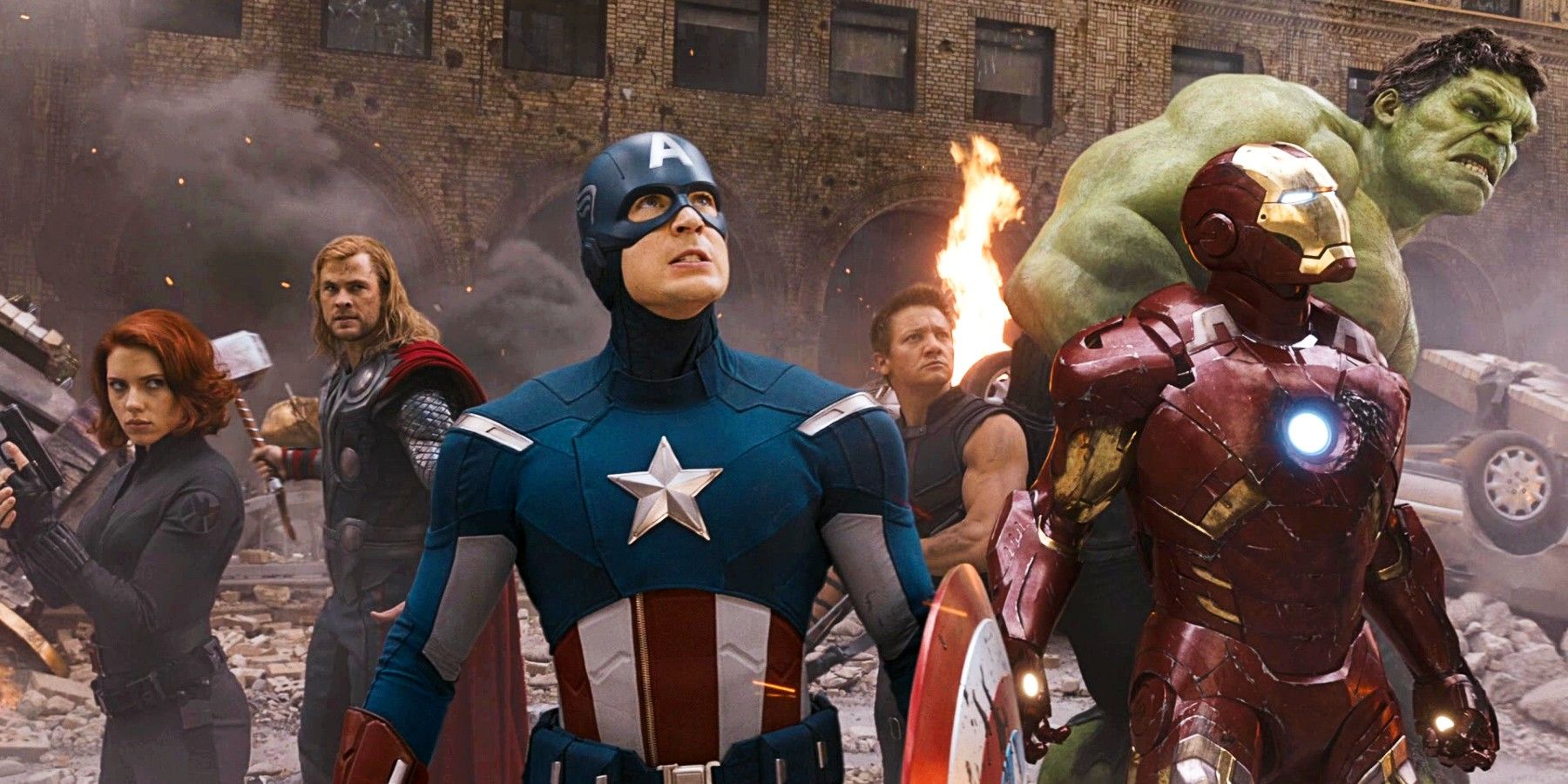 The Avengers 2012 Cast Team