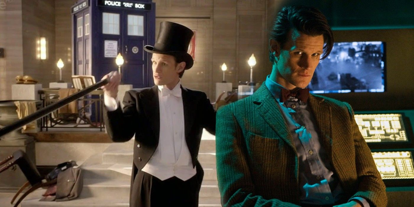Scenes of Doctor Who where the Eleventh Doctor shares his rules, from episodes 