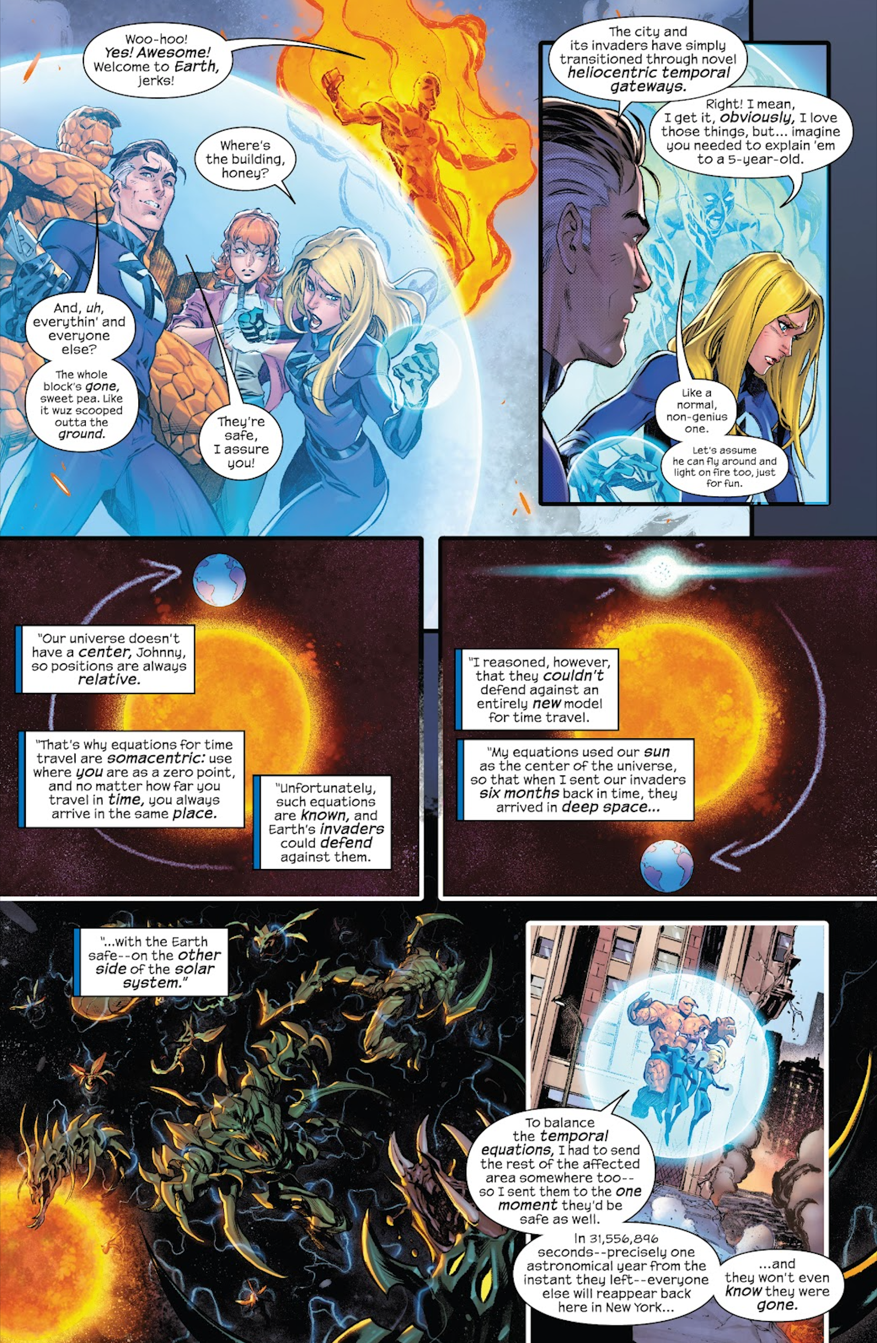 The Fantastic Four lose their kids