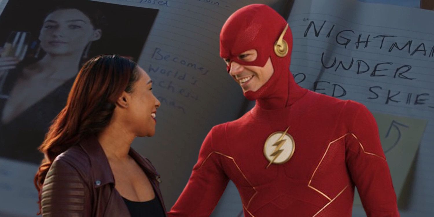 Barry and Iris in The Flash season 9 premiere.
