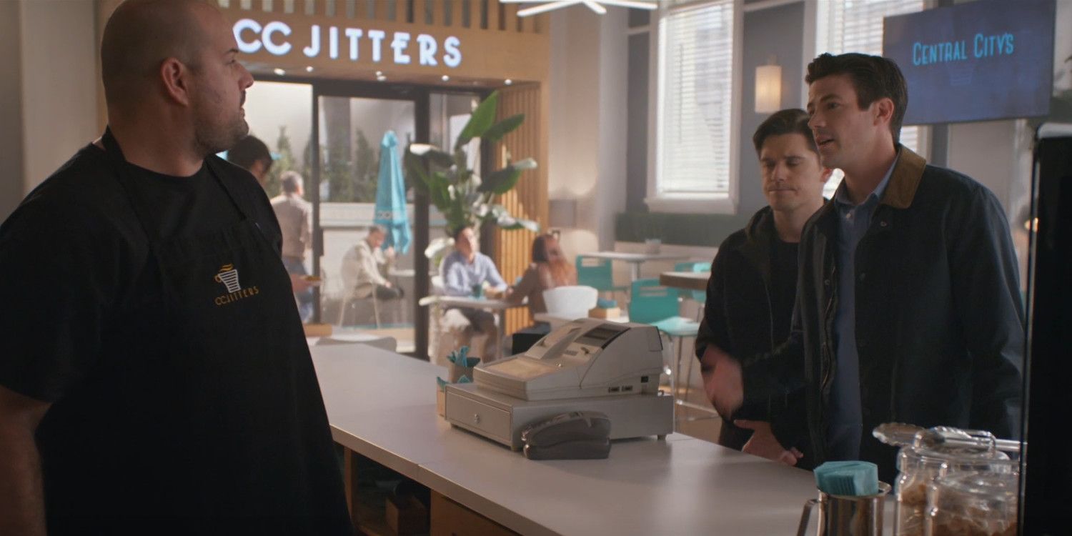 The Flash Season 9 The Hotness Jaco Birch with Pied Piper and Barry Allen