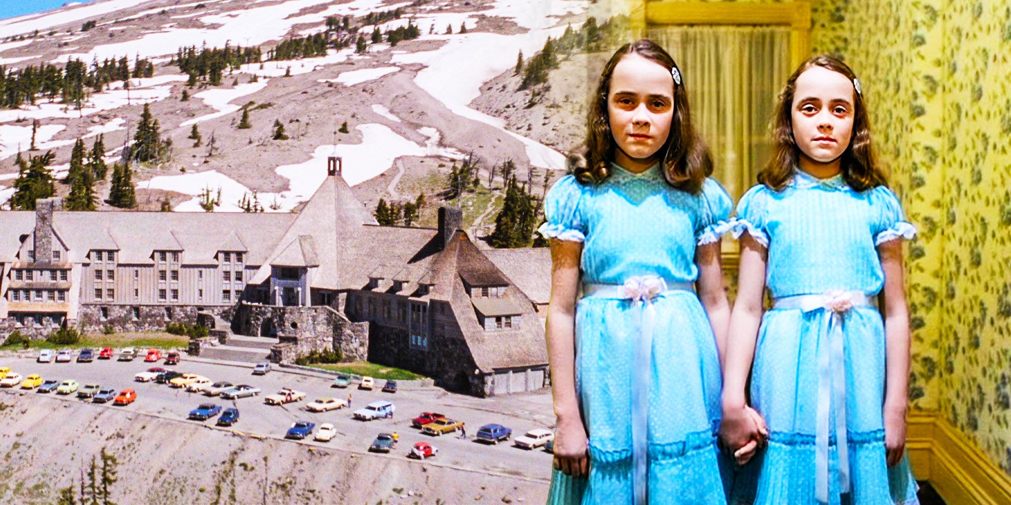 The shining Grady Twins overlook hotel