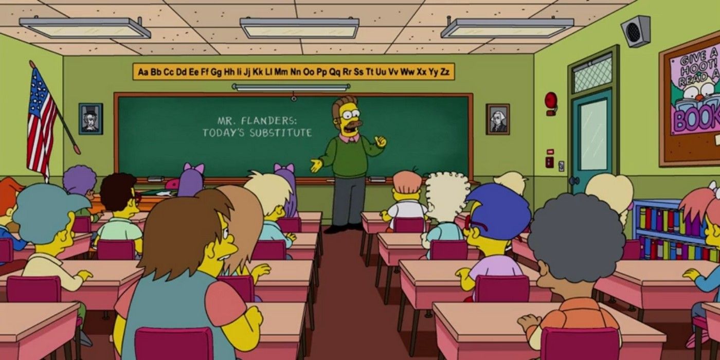 Profesor sustituto de Ned Simpson