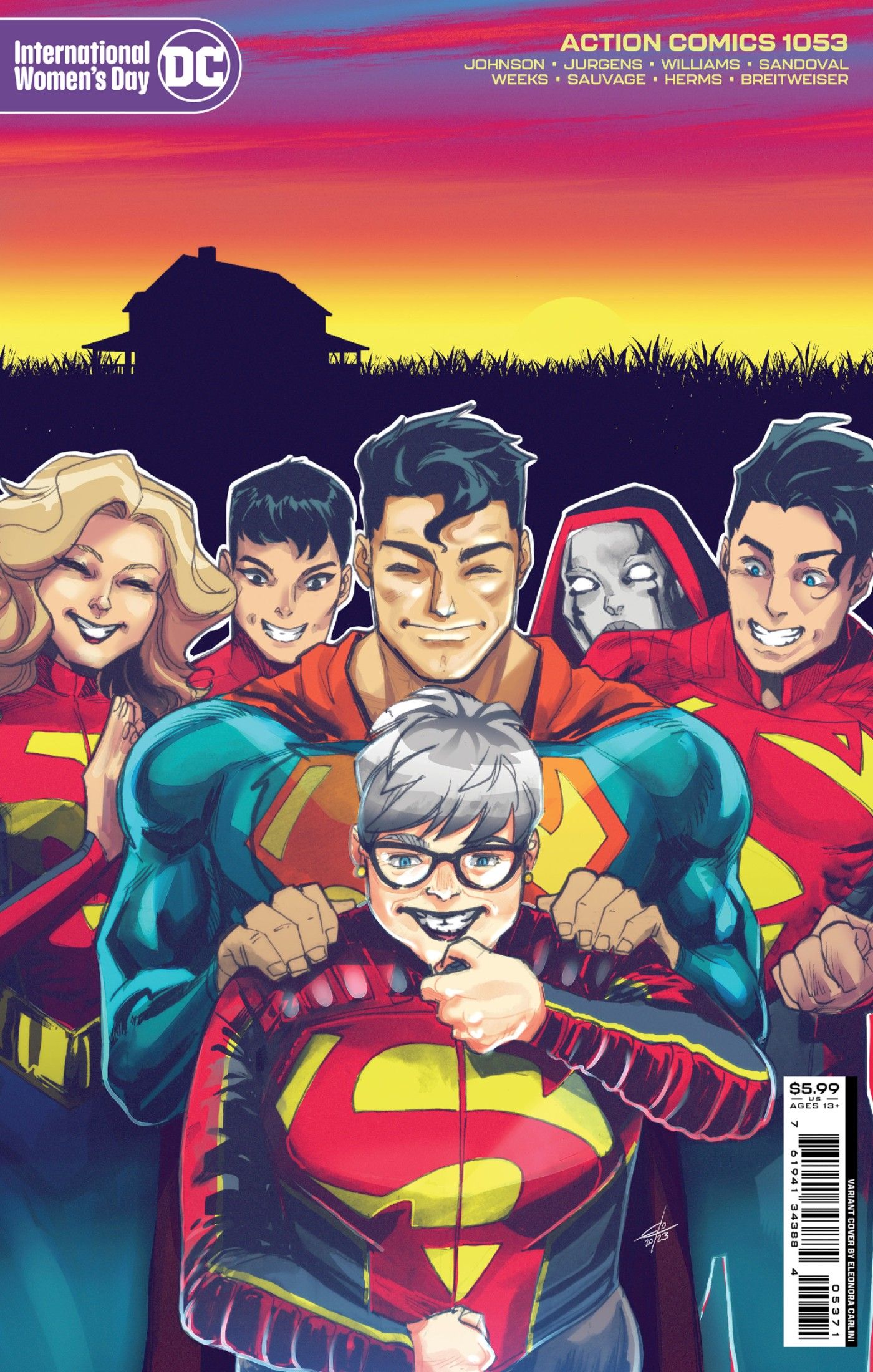 a Família Superman em Quadrinhos de Ação 1053