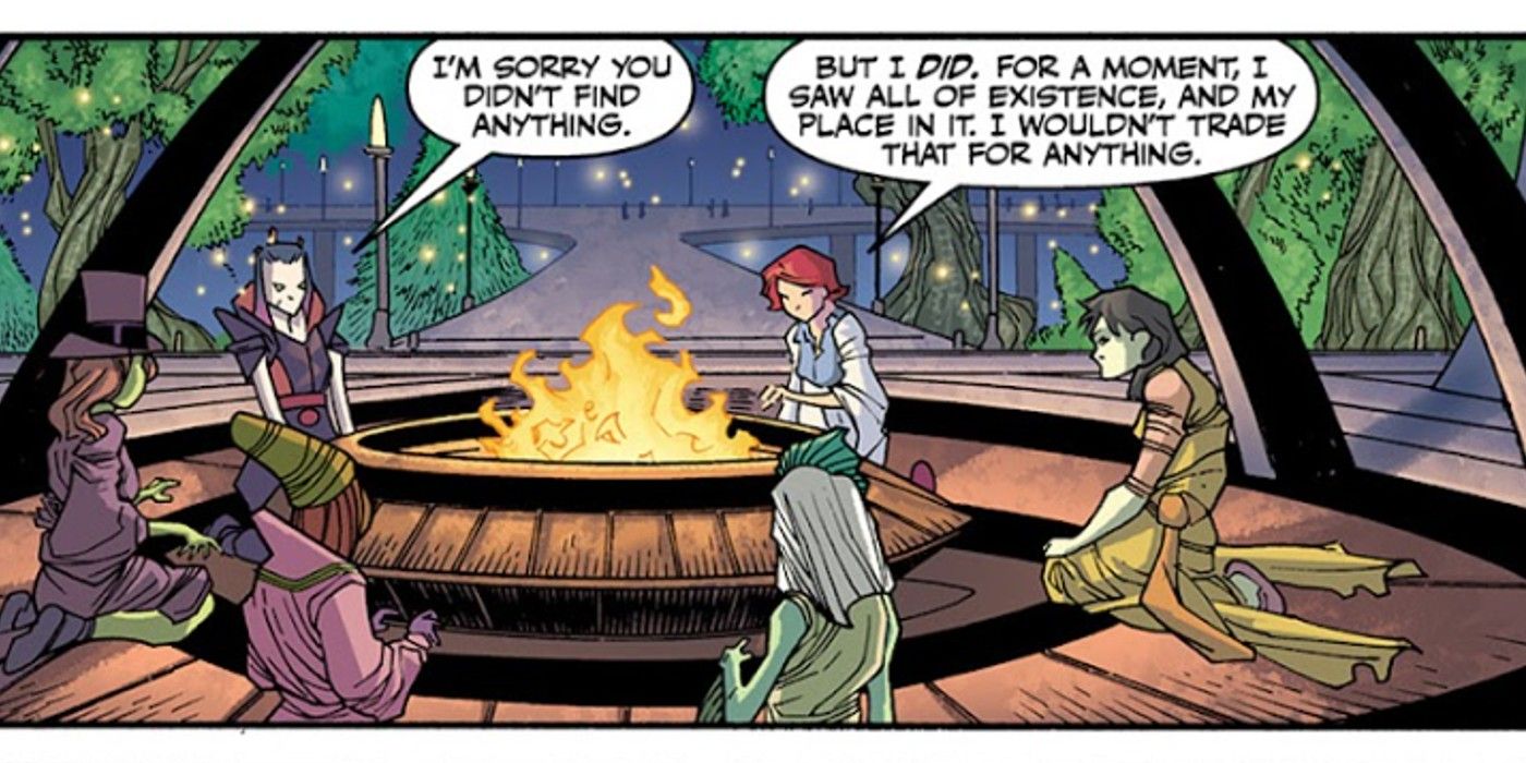 O Wellspring Coven nos quadrinhos Willow Wonderland