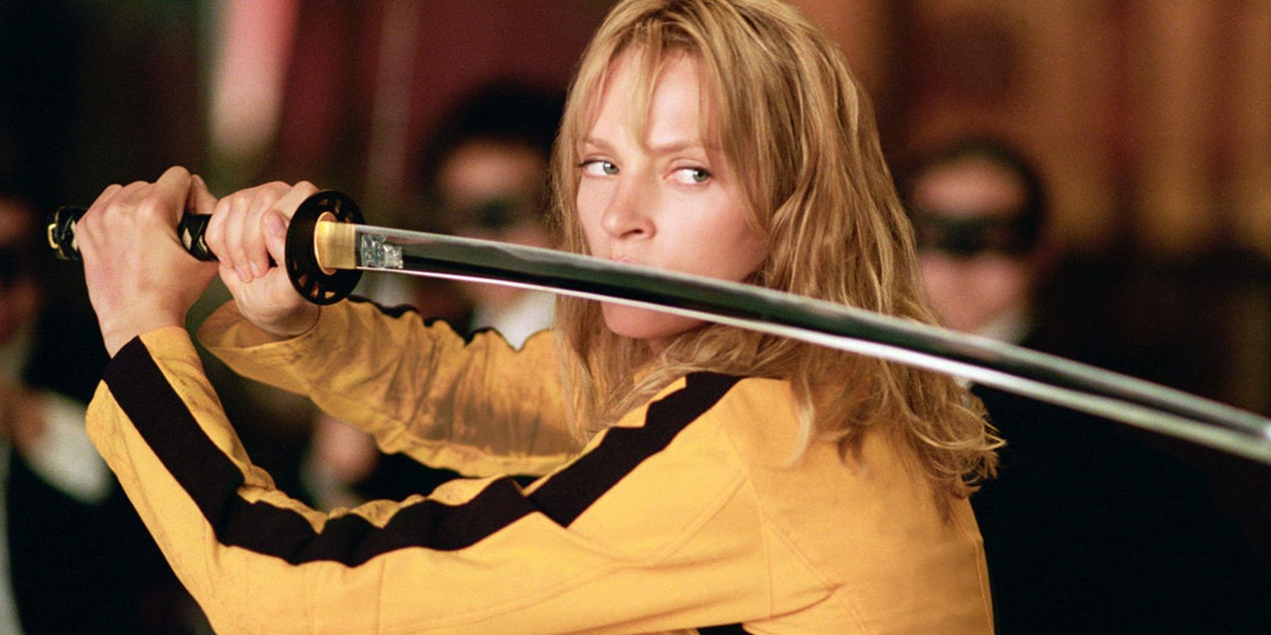 The Bride with a samurai sword in Kill Bill