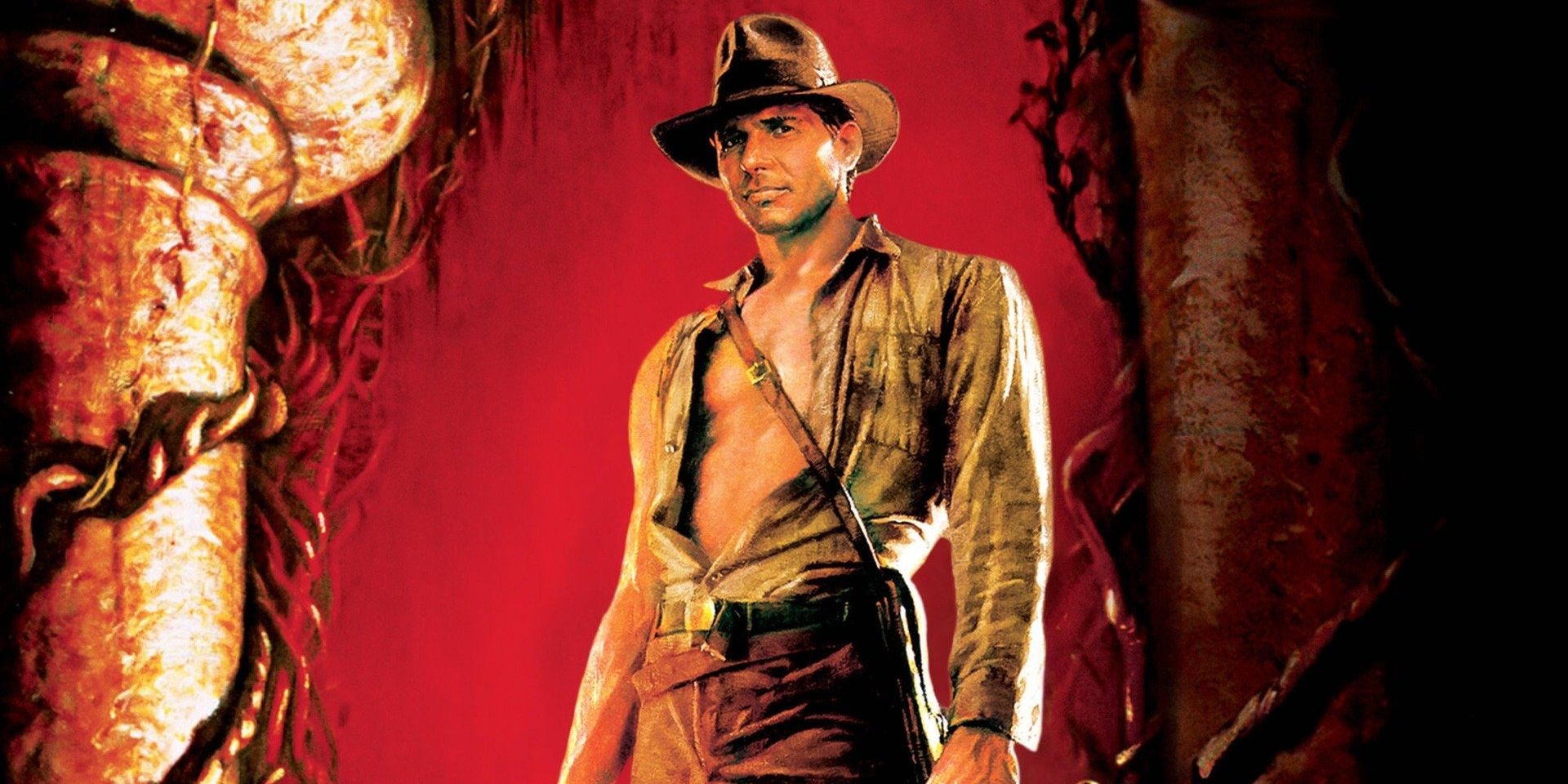 The poster for Indiana Jones and the Temple of Doom