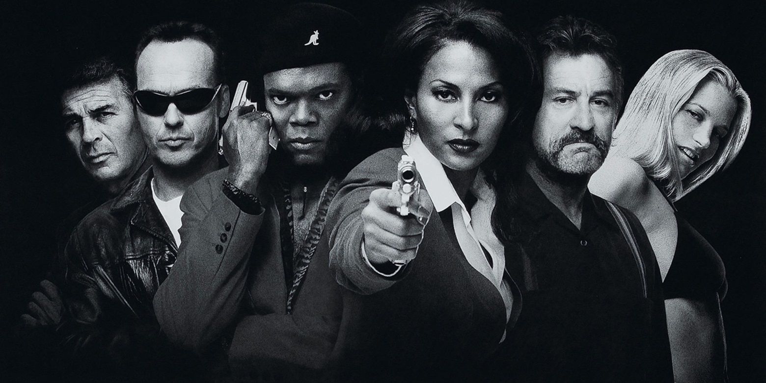 The poster for Jackie Brown