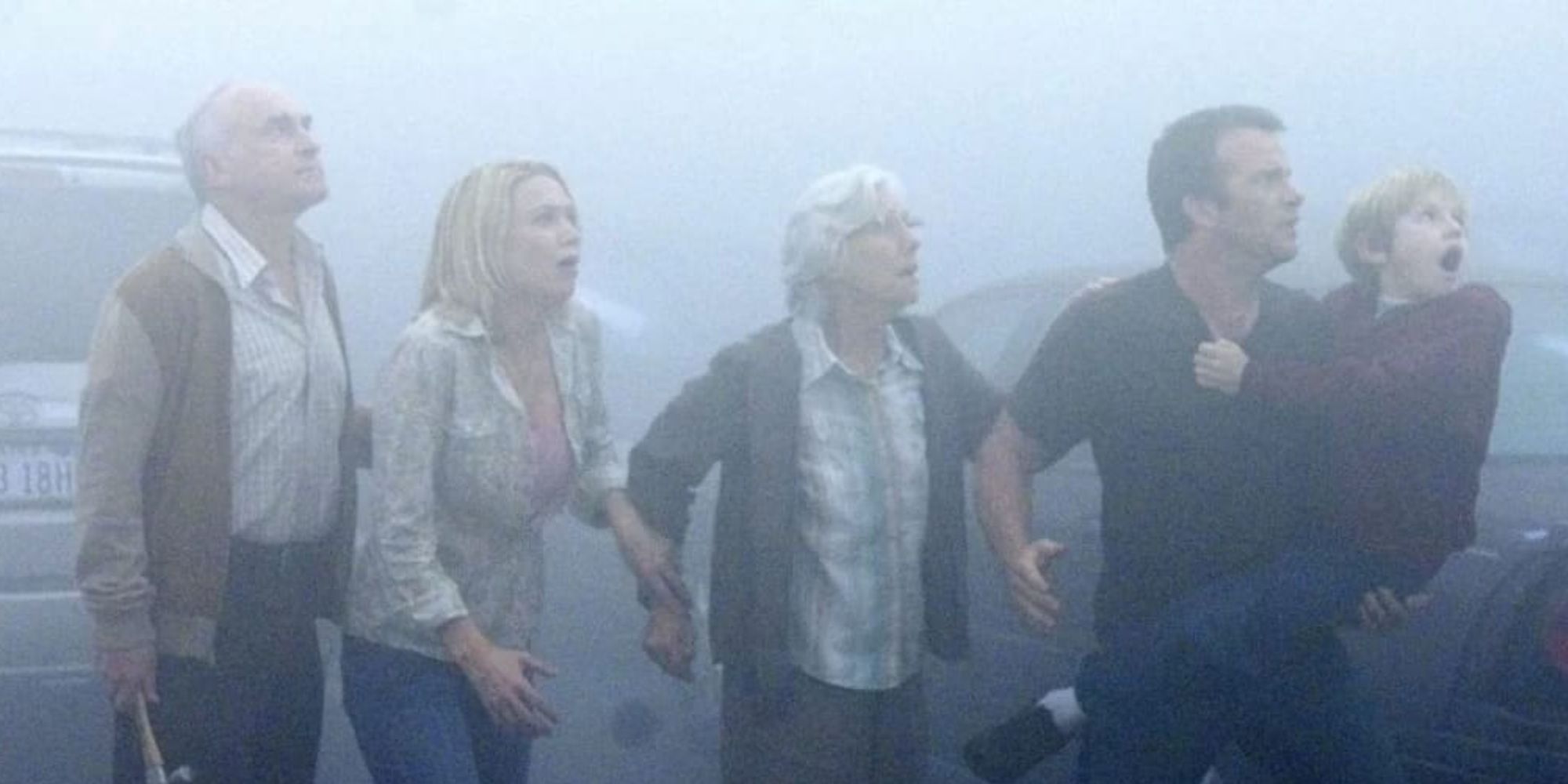 David leads friends through The Mist