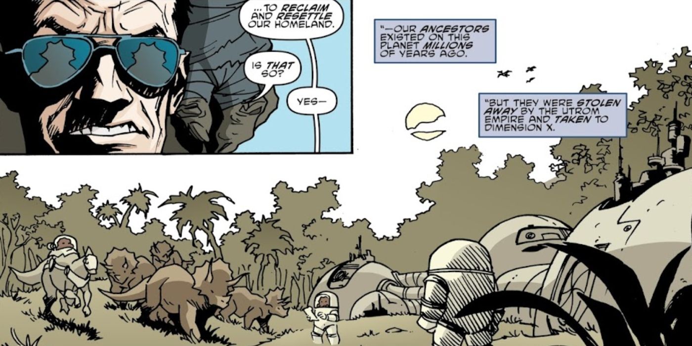 TMNT&rsquo;s first mutants were actually dinosaurs.