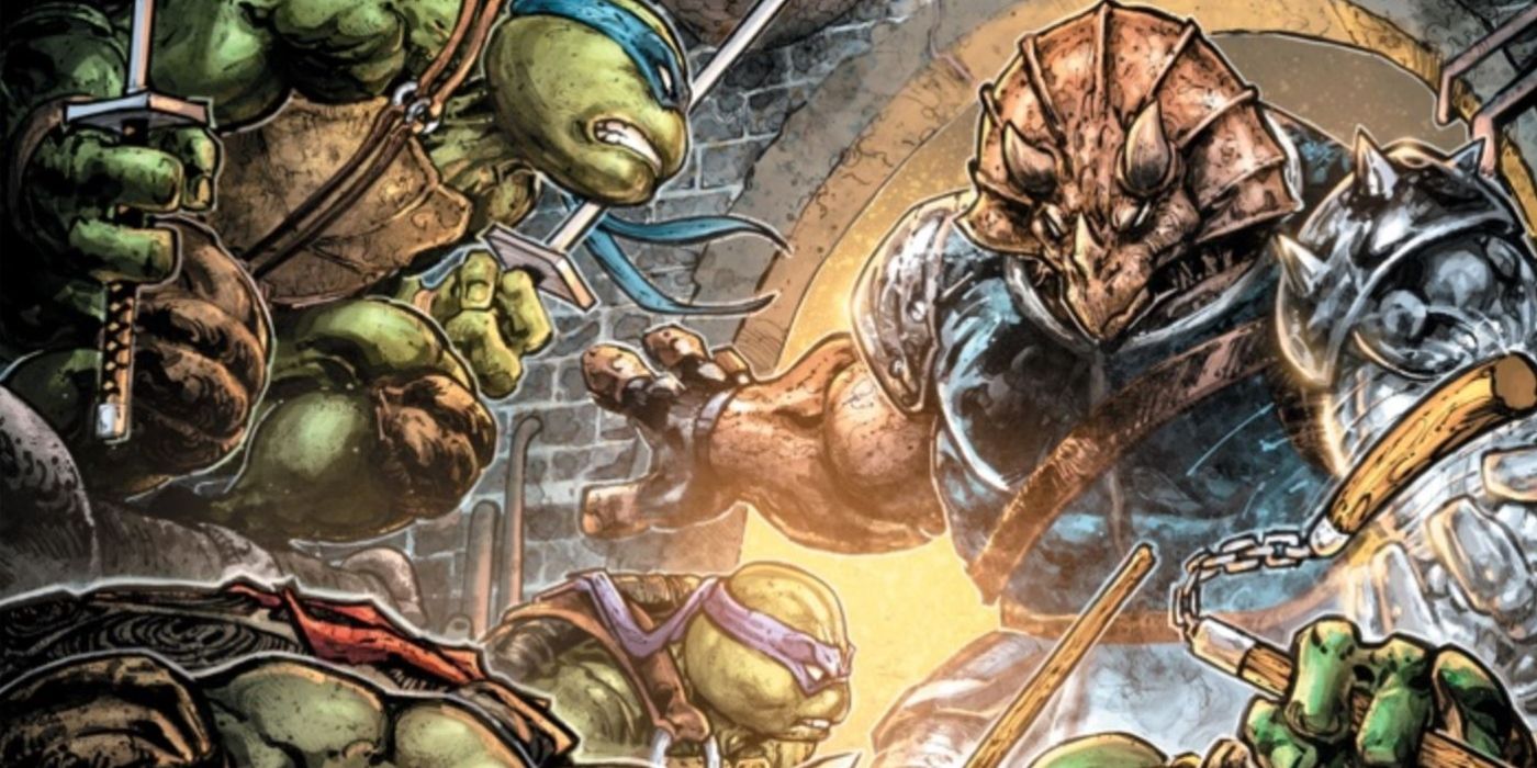 TMNT vs the Triceratons.