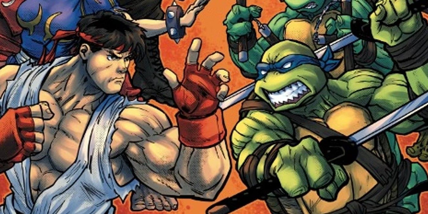 tmnt vs street fighter