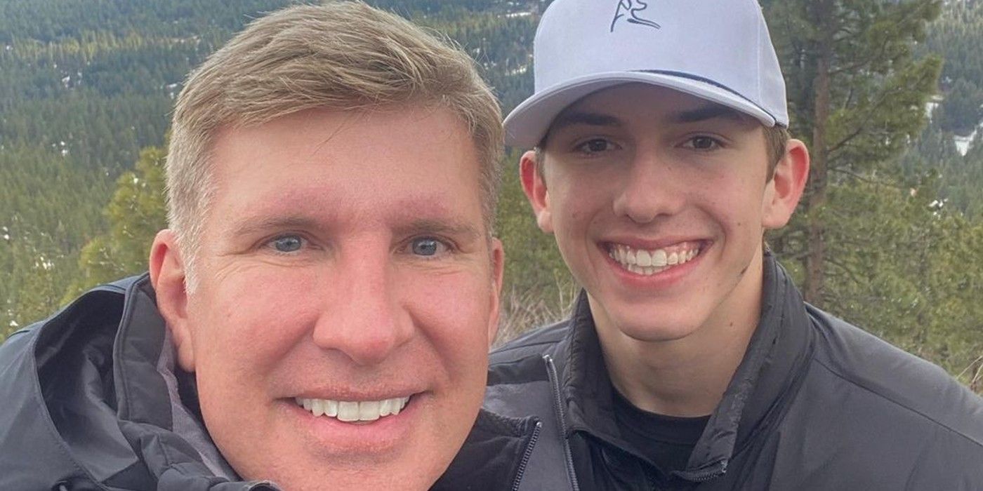 Todd Chrisley and Grayson Chrisley