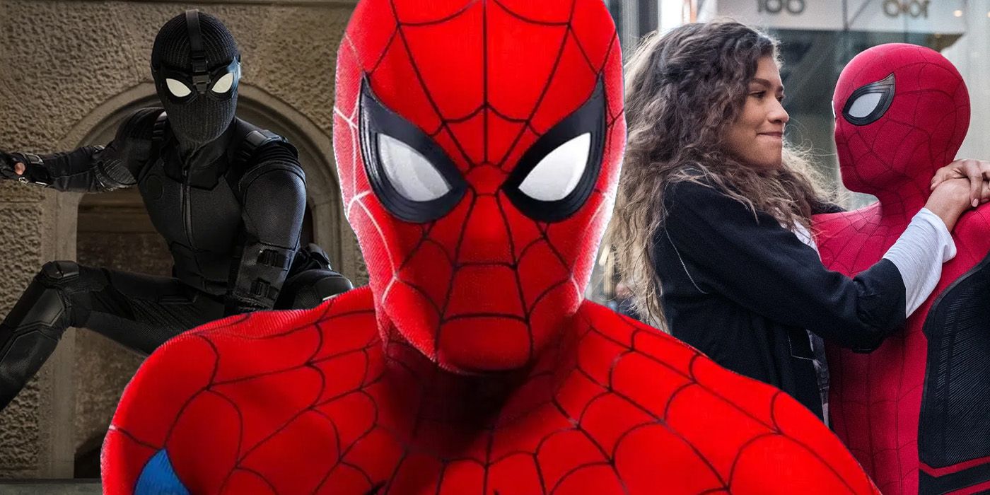 Tom Holland como Peter Parker, também conhecido como Homem-Aranha no MCU