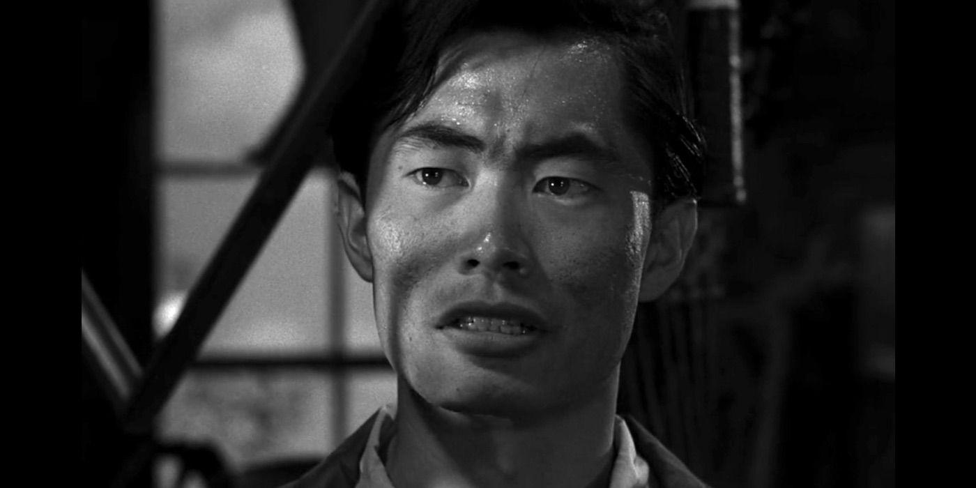 George Takei looks on in shadow from The Twilight Zone