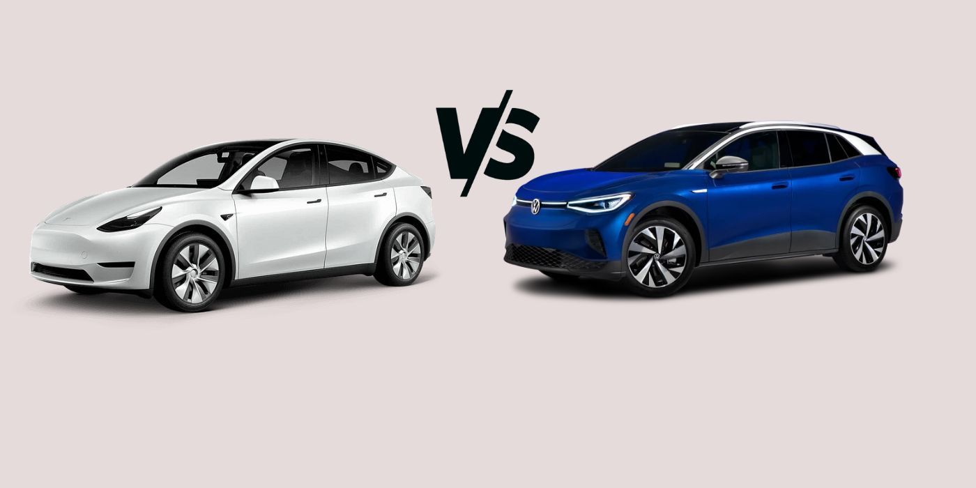 Vw id4 vs tesla model deals y