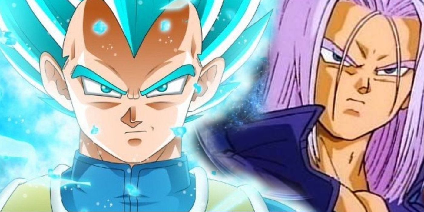 Vegeta and trunks is so adorable  Dragon ball, Vegeta and trunks