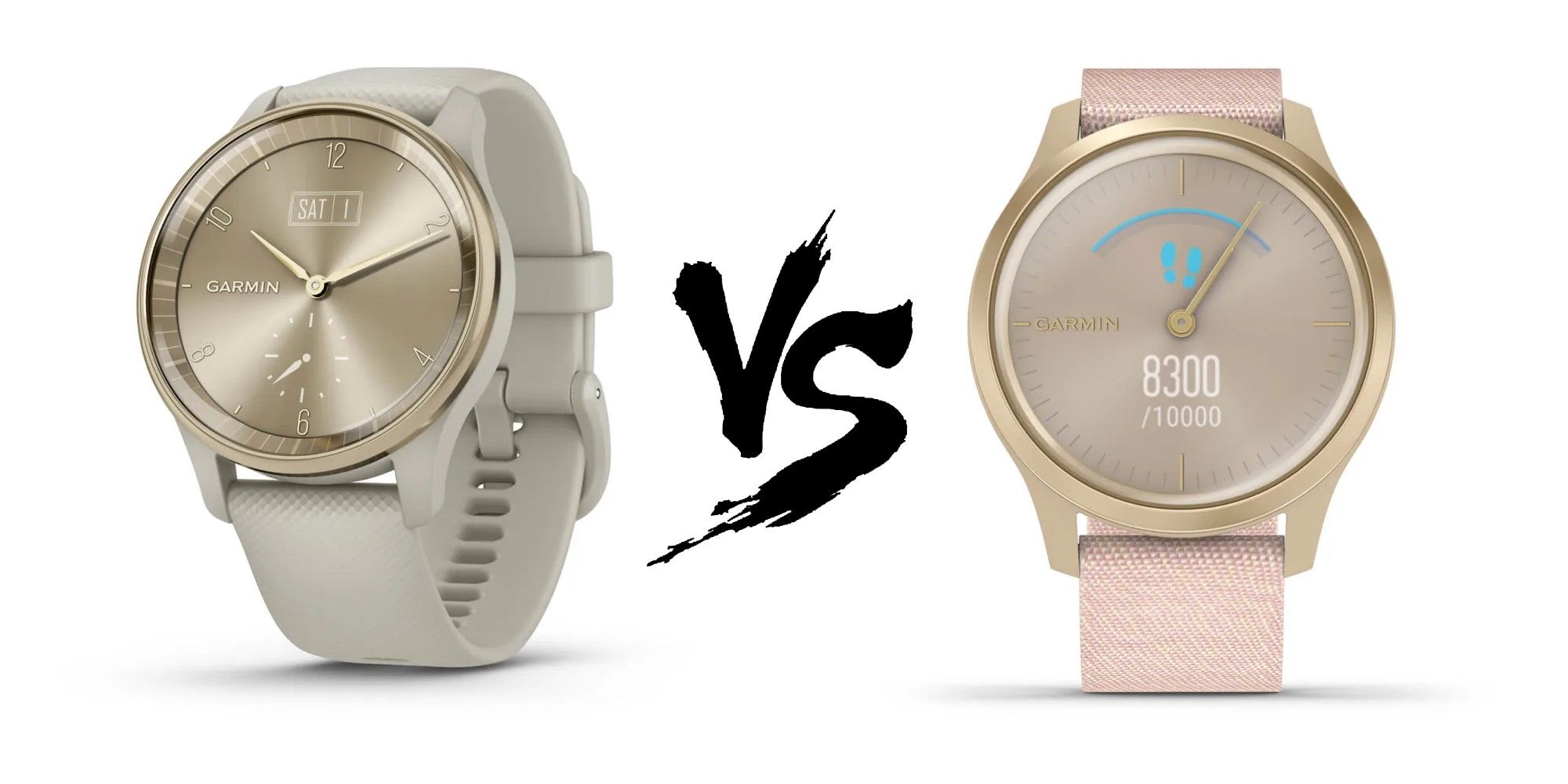 Photo of the Vivomove Trend and the Vivomove Style smartwatches