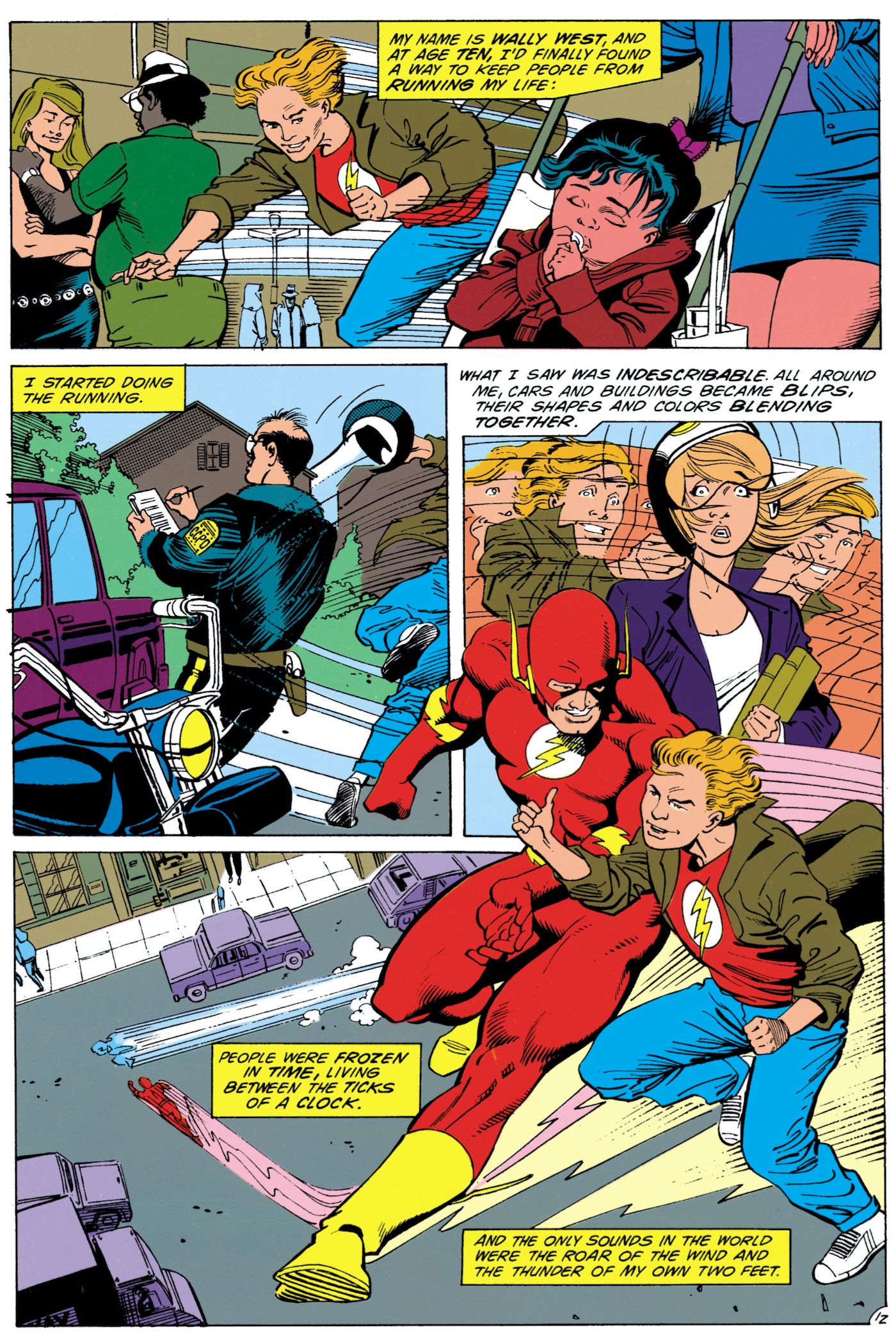 Wally West Steals Hat