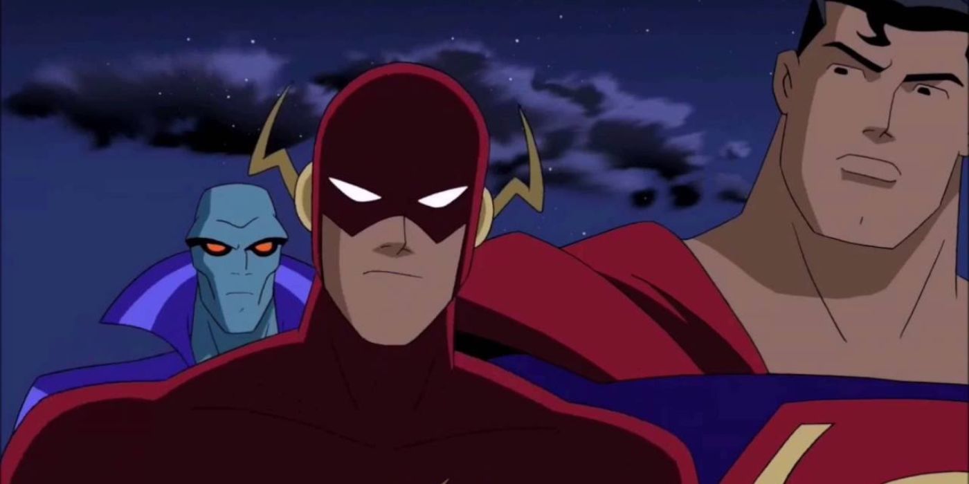 Wally West The Flash in the Justice League animated series