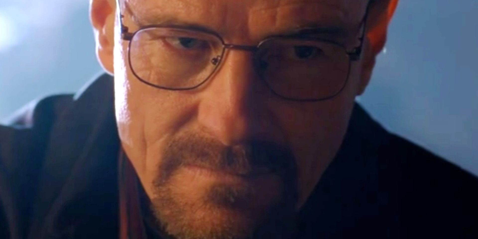 Walter White looking angry in Breaking Bad