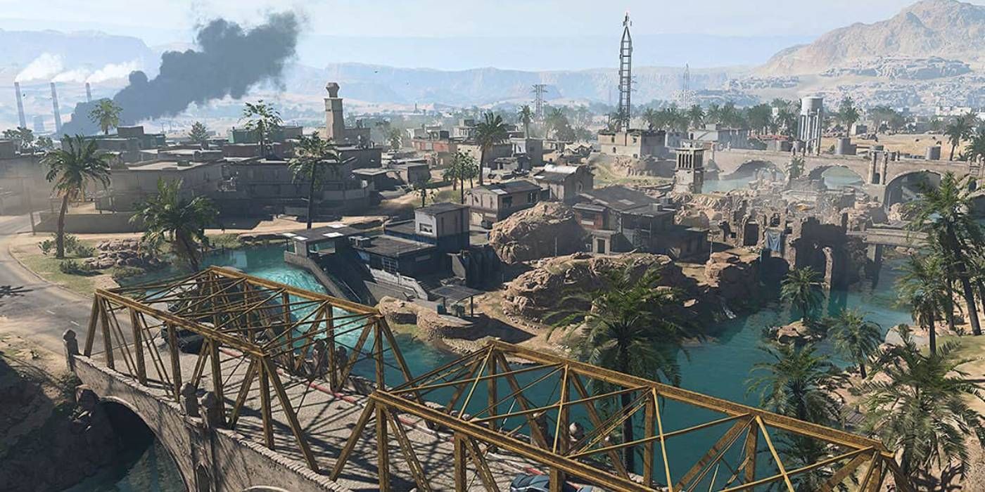 Call of Duty Warzone 2.0 Al Mazrah Map Section Oil Refinery with High Difficulty Stronghold Spawns in DMZ Mode