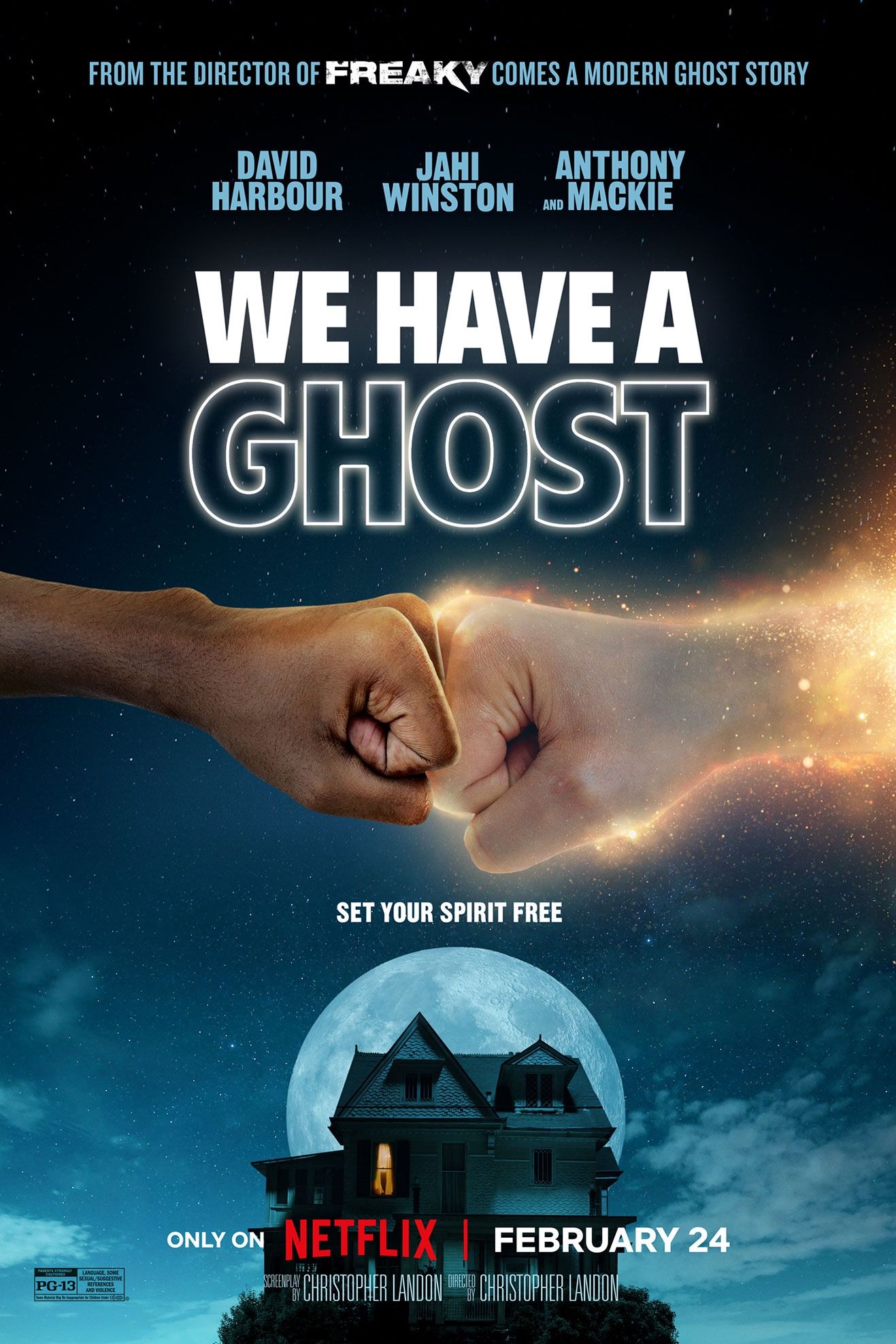 We Have A Ghost Netflix Poster