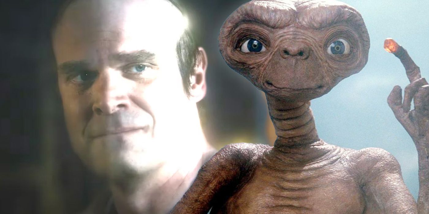 david harbour in we have a ghost next to et