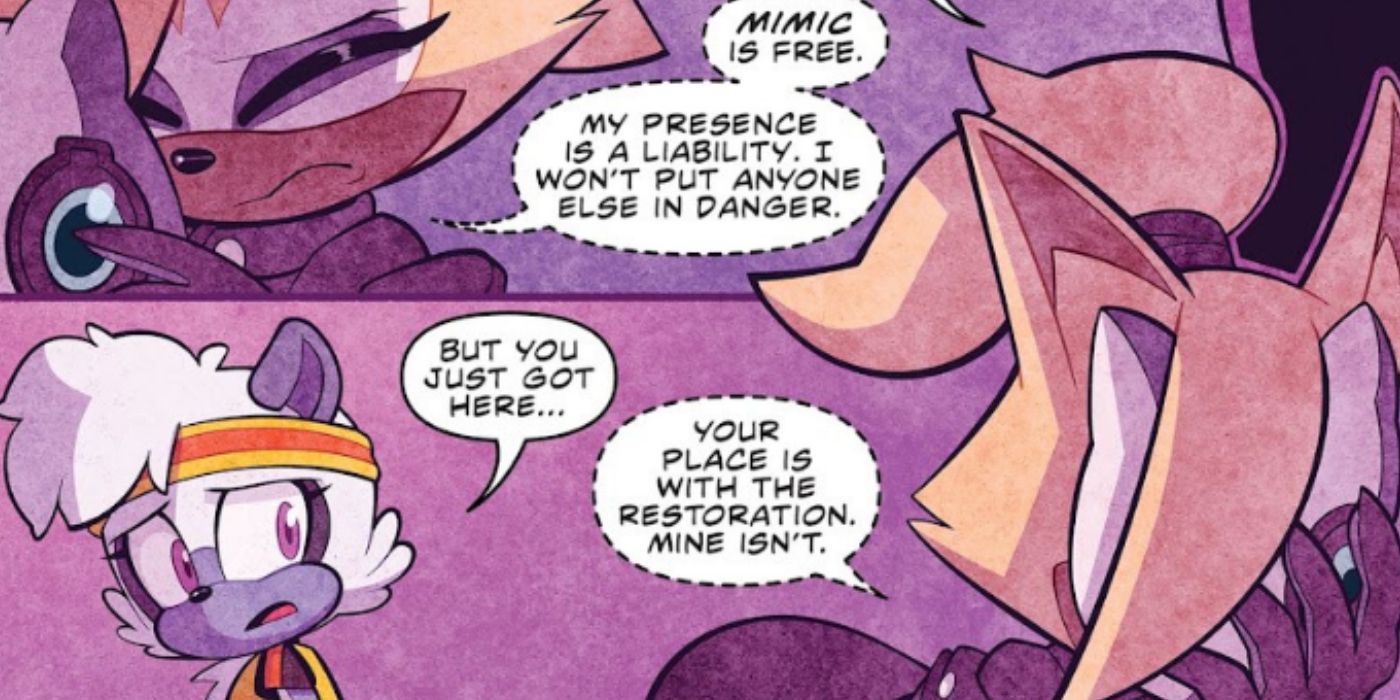 Sussurro deixa Tangle em Sonic 45