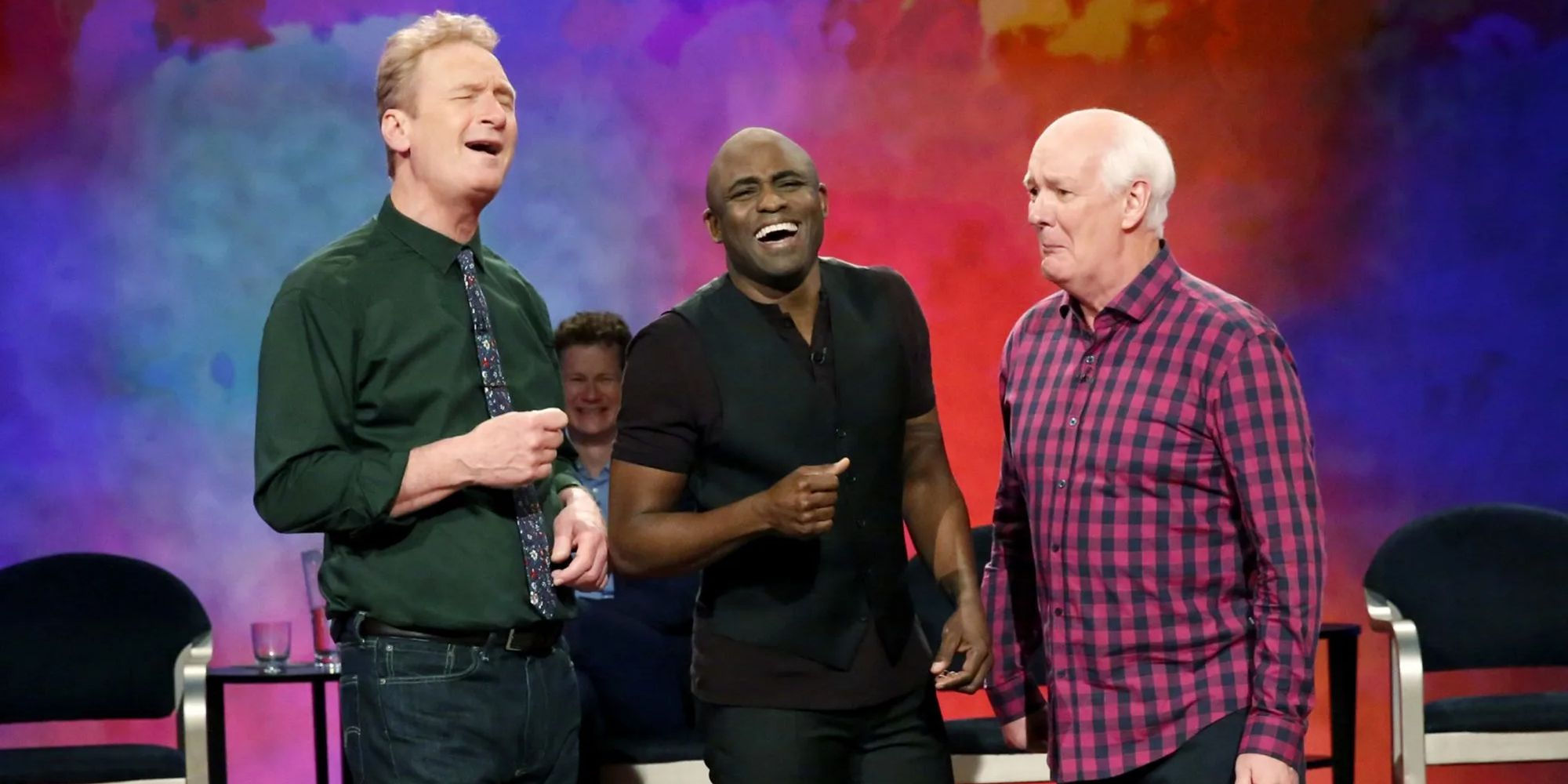 Whose Line Is It Anyway Cast singing on the show