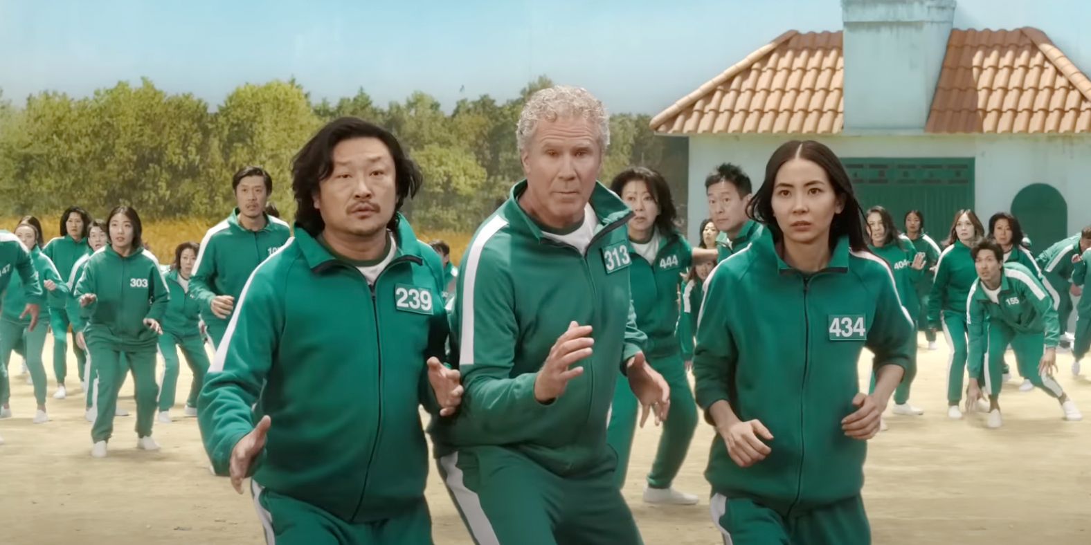 Will Ferrell Invades Stranger Things, Squid Game & Bridgerton In Super Bowl Ad