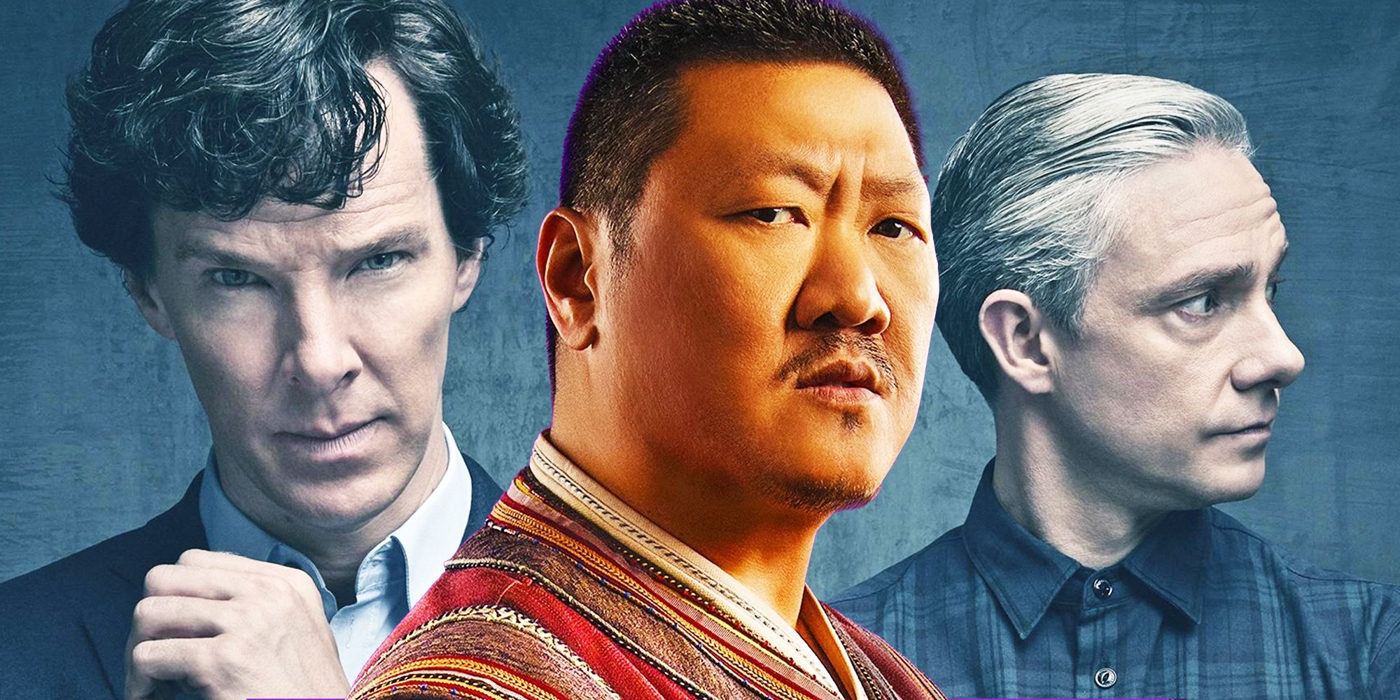 Wong, Sherlock, and Watson