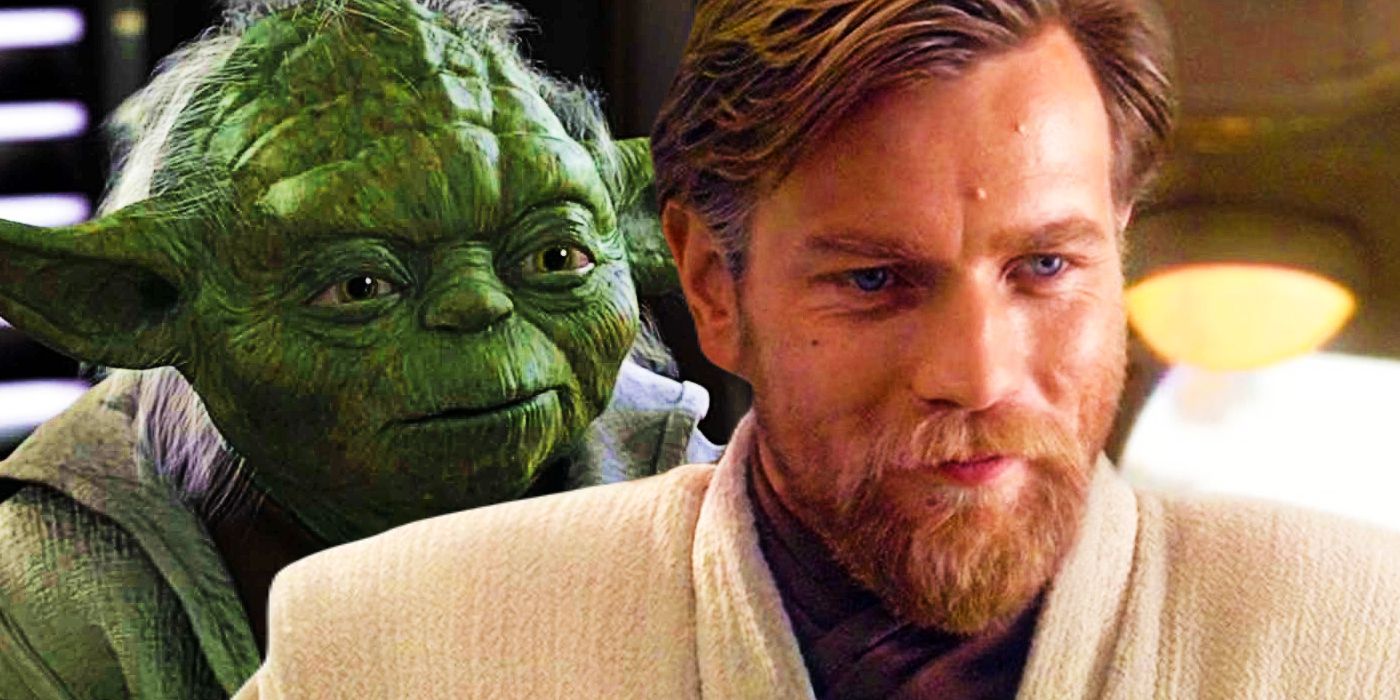 Yoda and Obi-Wan Kenobi in Star Wars Episode III Revenge of the Sith