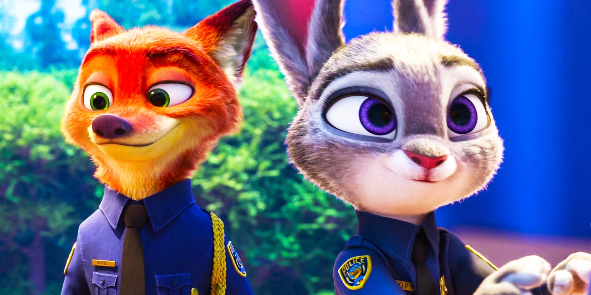Custom image of Nick and Judy from Zootopia