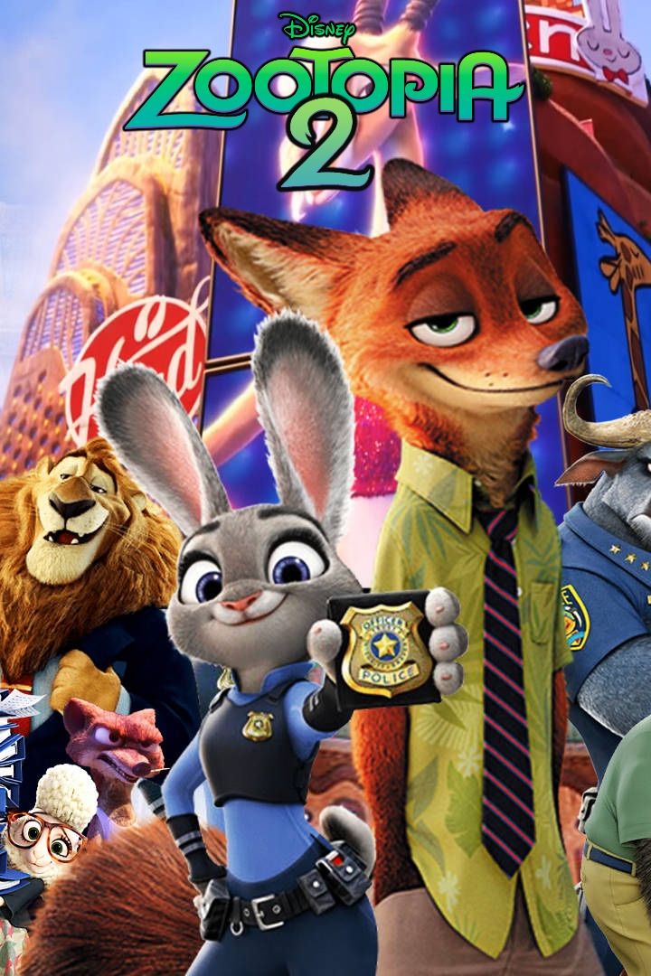 Pôster temporário de Zootopia 2