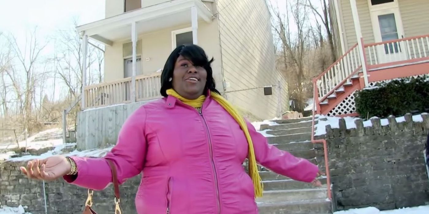 A character on the Catfish episode Antwane and Tony looking triumphant