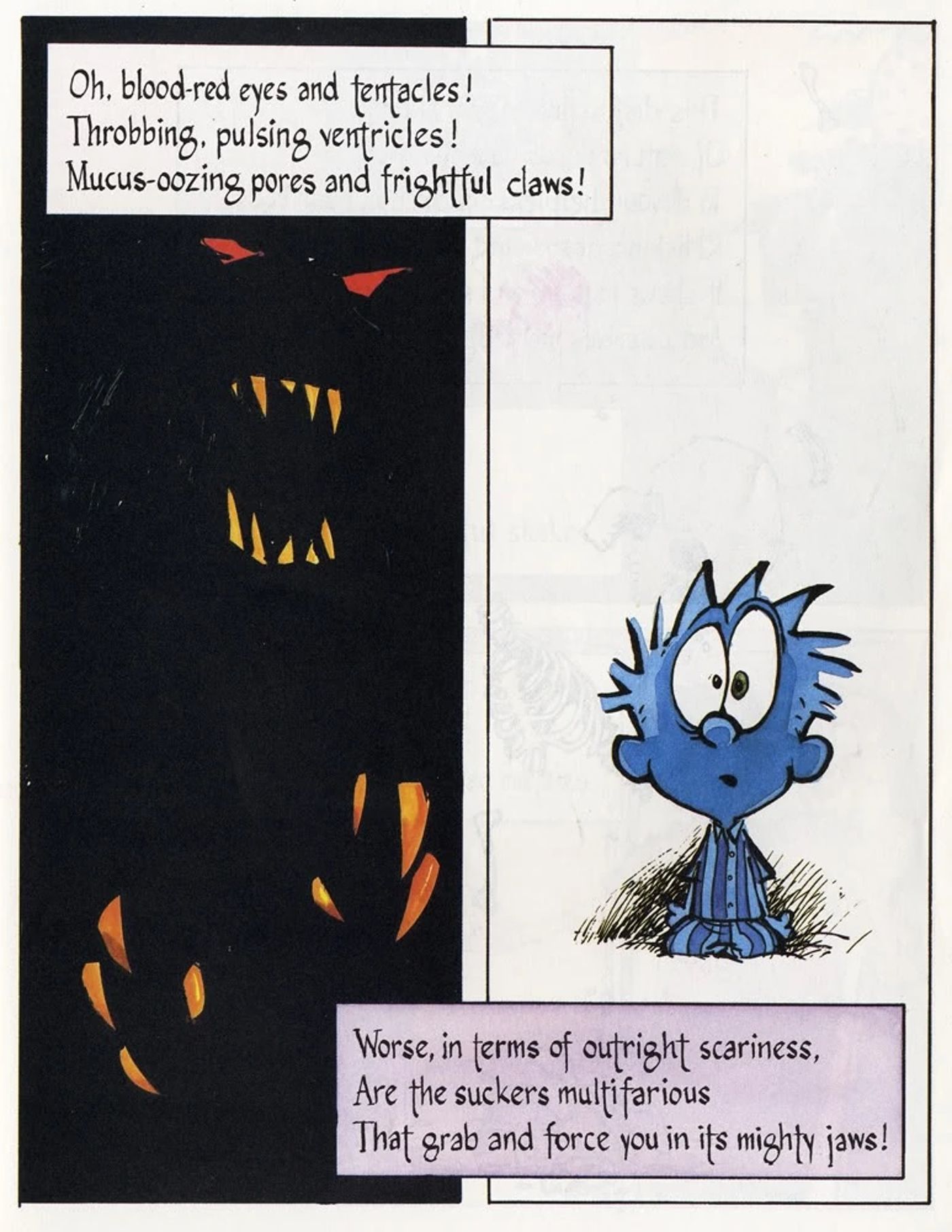 A Nauseous Nocturne from Calvin & Hobbes