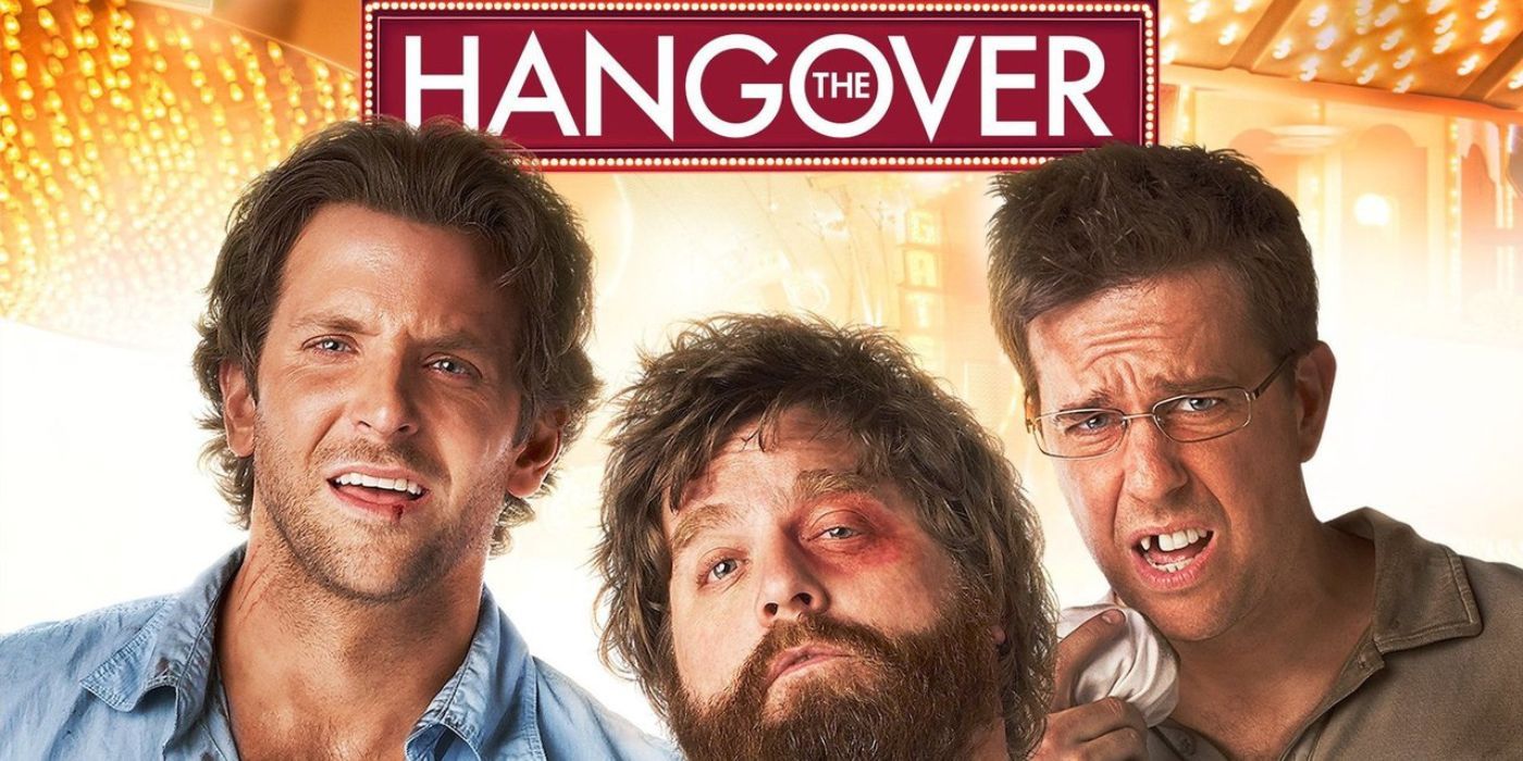 Poster for The Hangover with the main characters 