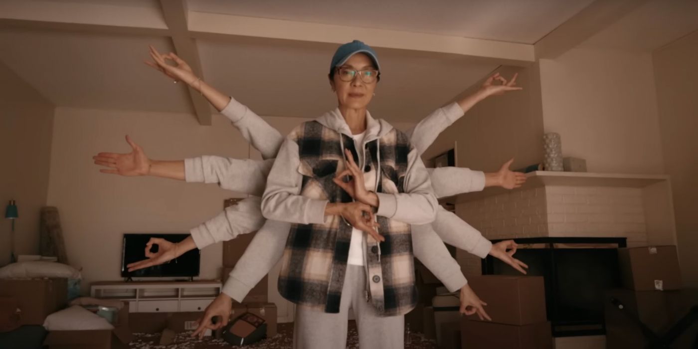 A woman with 10 arms in American Born Chinese