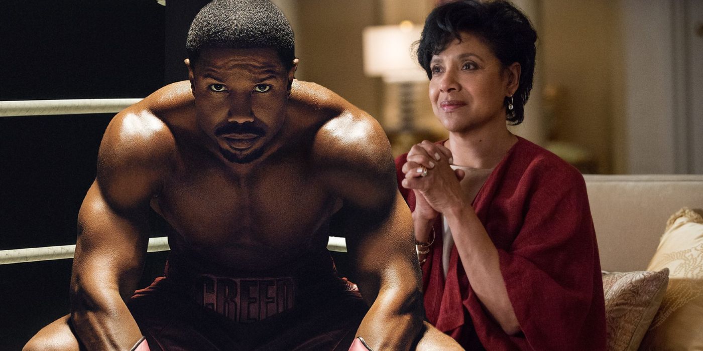 Adonis Creed and Mary Anne in Creed 3