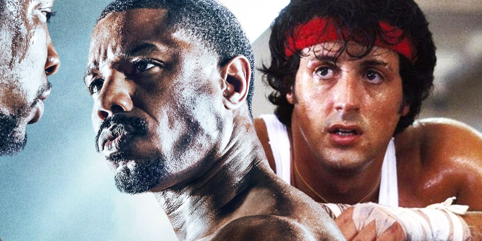 Adonis Creed and Rocky 1976