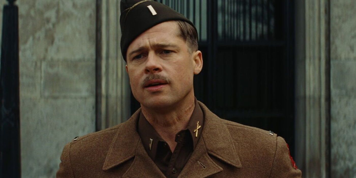 Aldo talks to his recruits in Inglourious Basterds