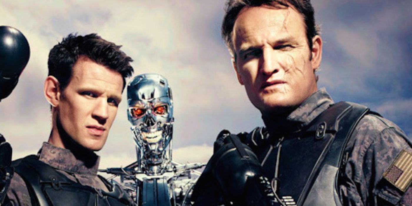 Alex e John Connor em Terminator Gênesis